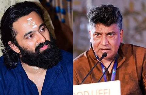 ഉണ്ണി മുകുന്ദൻ, വിഎ ശ്രീകുമാർ/ ചിത്രം; ഫെയ്സ്ബുക്ക്