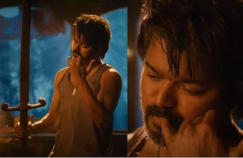 ലിയോ ടീസറിൽ നിന്ന്