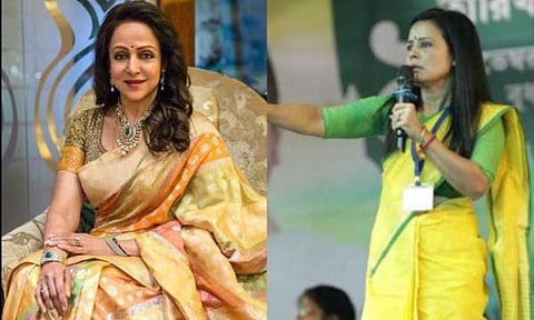 മഹുവ മൊയ്ത്രയെ വിമർശിച്ച് ഹേമാ മാലിനി/ ചിത്രം ഫേസ്ബുക്ക്