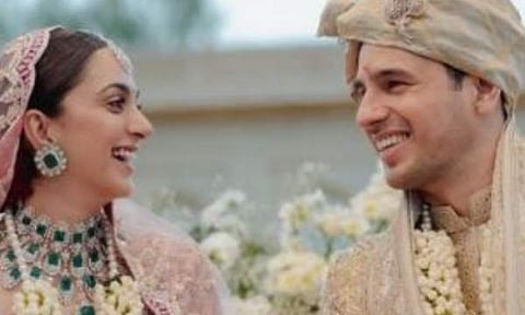 സിദ്ധർഥും കിയാരയും വിവാഹിതരായി/ ചിത്രം ഇൻസ്റ്റാഗ്രാം