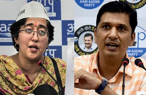 അതീഷി, സൗരഭ് ഭരജ്വാജ്/ഫയല്