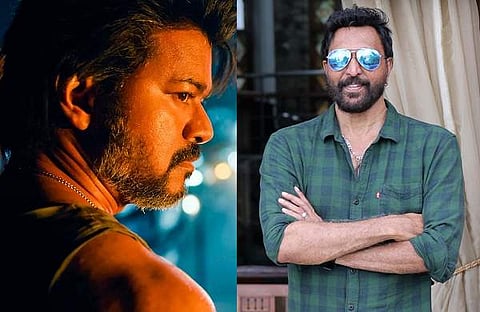 ലിയോയിൽ വിജയ്, ബാബു ആന്റണി/ ചിത്രം; ഫെയ്സ്ബുക്ക്