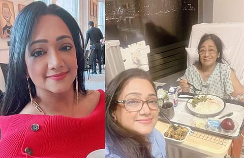 മന്യ, മന്യ അമ്മയ്ക്കൊപ്പം/ ചിത്രം; ഇൻസ്റ്റഗ്രാം