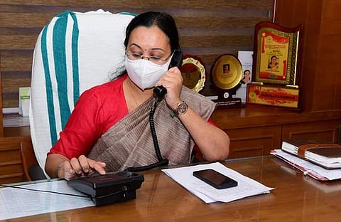 ആരോഗ്യമന്ത്രി വീണാ ജോര്ജ്/ ഫെയ്സ്ബുക്ക്