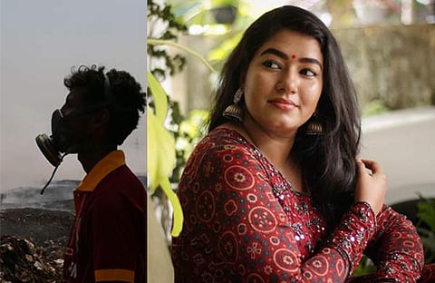 ബ്രഹ്മപുരം തീപിടുത്തം/ എക്സ്പ്രസ് ചിത്രം, ഗ്രേസ് ആന്റണി/ ചിത്രം; ഫെയ്സ്ബുക്ക്