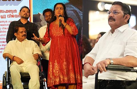 ജഗതിയും ഉർവശിയും ചാൾസ് എന്റർപ്രൈസസ് ഓഡിയോ ലോഞ്ചിൽ