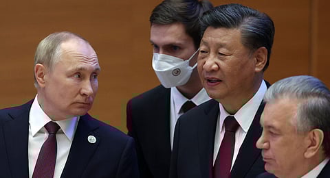 ഷി ജിന്പിങ്, പുടിന്/എഎഫ്പി