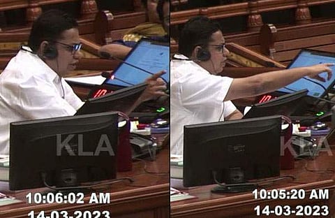 ജനങ്ങള് കാണുന്നുണ്ടെന്നും വെറുതെ ഇമേജ് മോശമാക്കേണ്ടെന്നും സ്പീക്കര്/സഭ ടിവി