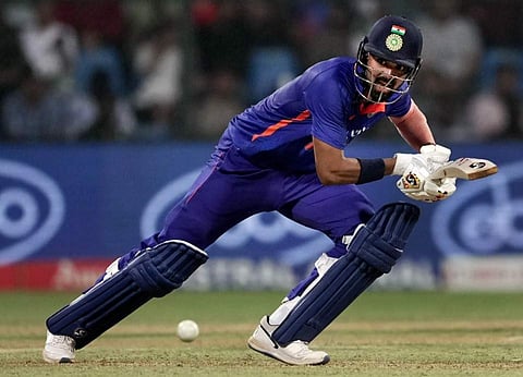 കെഎൽ രാഹുലിന്റെ ബാറ്റിങ്/ പിടിഐ