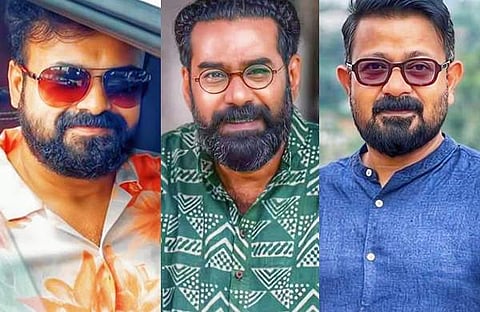 കുഞ്ചാക്കോ ബോബൻ, ബിജു മേനോൻ, മാർട്ടിൻ പ്രക്കാട്ട്/ ചിത്രം; ഫെയ്സ്ബുക്ക്