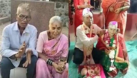 ബാബുറാവു പട്ടേൽ, അനുസായ ഷിന്ഡെ/ ചിത്രം ട്വിറ്റർ