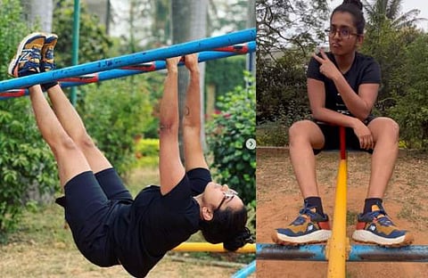 ചിൽഡ്രൻസ് പാർക്കിൽ പാർവതി/ ചിത്രം; ഇൻസ്റ്റഗ്രാം