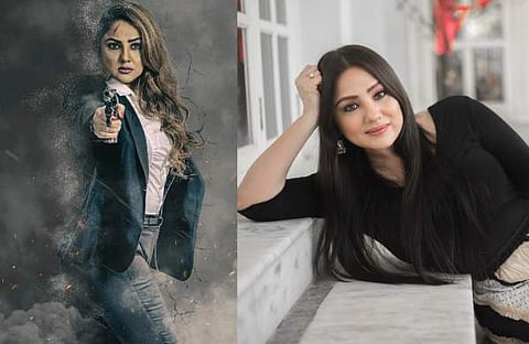 ഡിറ്റക്ടീവ് തീക്ഷണ പോസ്റ്റർ, പ്രിയങ്ക ഉപേന്ദ്ര/ ചിത്രം; ഫെയ്സ്ബുക്ക്