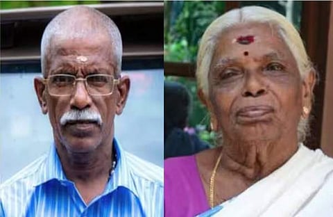 രാധാകൃഷ്ണൻ നായർ, സരസ്വതി അമ്മ