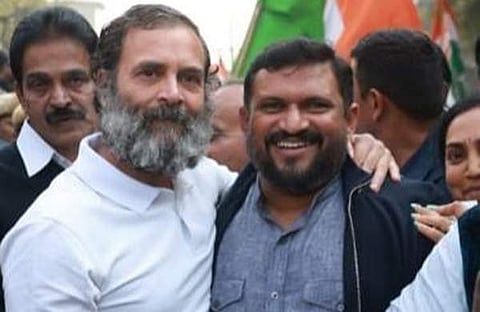 രാഹുല് ഗാന്ധിക്കൊപ്പം ലക്ഷദ്വീപ് എംപി മുഹമ്മദ് ഫൈസല്