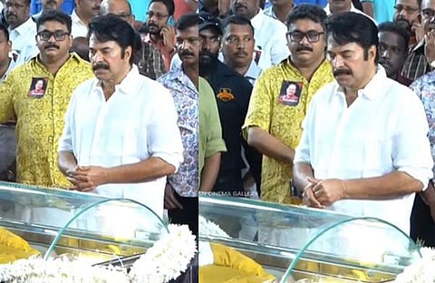 ഇന്നസെന്റിന് അവസാന യാത്രമൊഴി നേർന്ന് മമ്മൂട്ടി