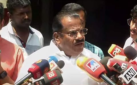 ഇപി ജയരാജന് തിരുവനന്തപുരത്ത് മാധ്യമങ്ങളെ കാണുന്നു