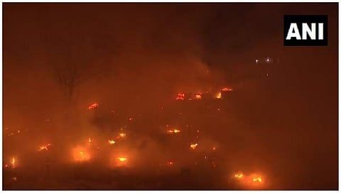 ഡൽഹിയിൽ തീപിടിത്തം/ ചിത്രം ട്വിറ്റർ