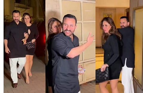 സെയ്ഫ് അലി ഖാനും കരീന കപൂറും/ വിഡിയോ സ്ക്രീൻഷോട്ട്