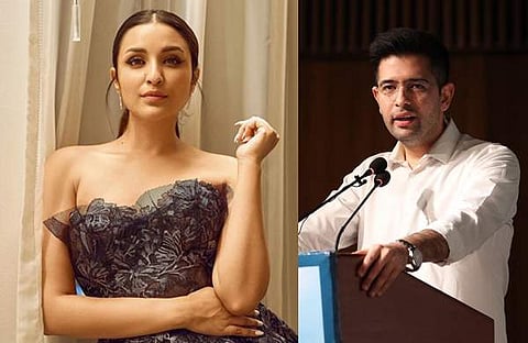 പരിനീതി ചോപ്ര, രാഘവ് ഛദ്ദ/ ചിത്രം; ഫെയ്സ്ബുക്ക്