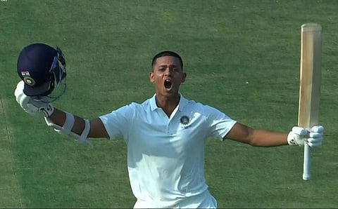 യശസ്വി ജയ്സ്വാള്/ ട്വിറ്റർ