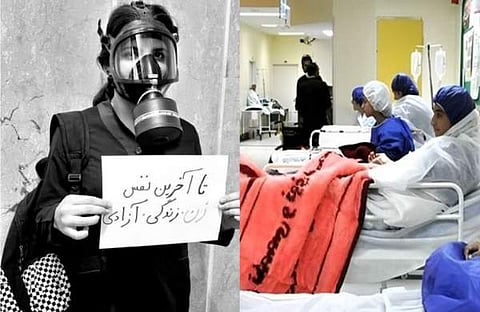 ഇറാനിൽ വിഷവാതക പ്രയോഗം / ചിത്രം ട്വിറ്റർ