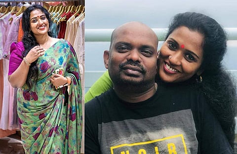 മഞ്ജു പത്രോസ്, മഞ്ജുവും ഭർത്താവ് സുനിച്ചനും/ ചിത്രം; ഫെയ്സ്ബുക്ക്