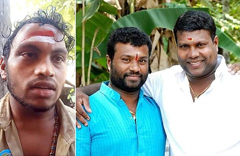 രേവദ് ബാബു/ വിഡിയോ സ്ക്രീൻഷോട്ട്, കലാഭവൻ മണിയും ആർഎൽവി രാമകൃഷ്ണനും/ ഫെയ്സ്ബുക്ക്