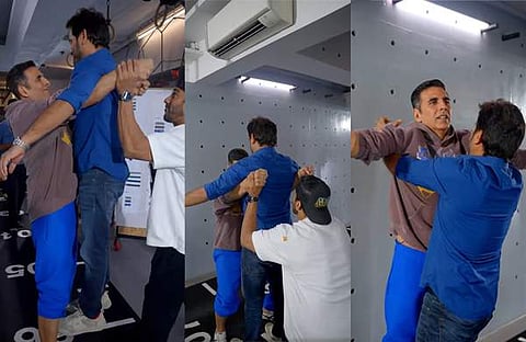 അക്ഷയ് കുമാർ പോസ്റ്റ് ചെയ്ത വിഡിയോയിൽ നിന്ന്