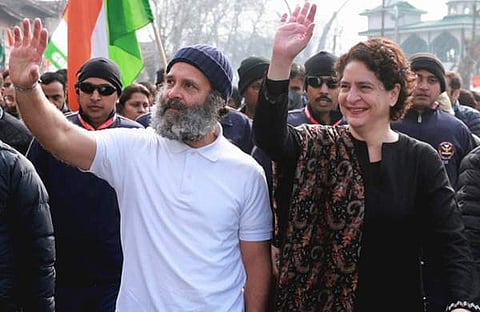 രാഹുല്ഗാന്ധിയും പ്രിയങ്കയും/ ഫയല്