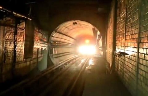 ഹൂഗ്ലി നദിക്കടിലൂടെയുളള ട്രയല് റണ്