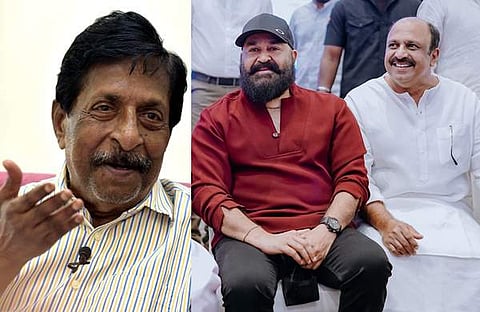 ശ്രീനിവാസൻ/ എക്സ്പ്രസ് ചിത്രം, മോഹൻലാലും സിദ്ധിഖും/ ഫെയ്സ്ബുക്ക്