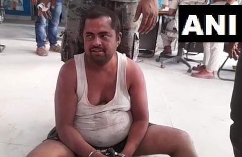 പിടിയിലായ യുവാവ്