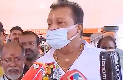 സുരേഷ് ഗോപി മാധ്യമങ്ങളോട്, സ്ക്രീന്ഷോട്ട്