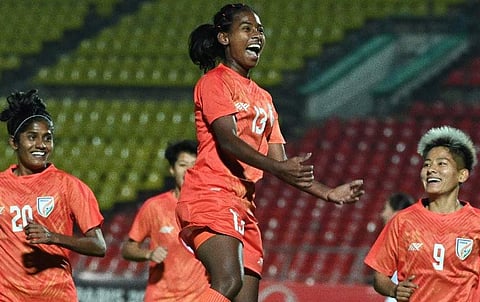 ഇന്ത്യൻ വനിതാ ഫുട്ബോൾ ടീം/ ട്വിറ്റർ