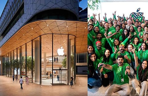 ആപ്പിൾ സ്റ്റോർ മുംബൈ/ ചിത്രം: ട്വിറ്റർ