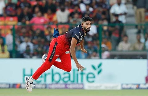 ഐപിഎല്ലിനിടെ മുഹമ്മദ് സിറാജ്/ ചിത്രം ഫെയ്സ്ബുക്ക്