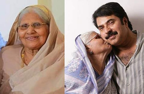 മമ്മൂട്ടിയും ഉമ്മയും/ ഫെയ്സ്ബുക്ക്