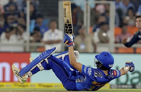 ഐപിഎല്ലിൽ മുംബൈ ഇന്ത്യൻസ് താരം നെഹാൽ വധേര/ ചിത്രം: പിടിഐ