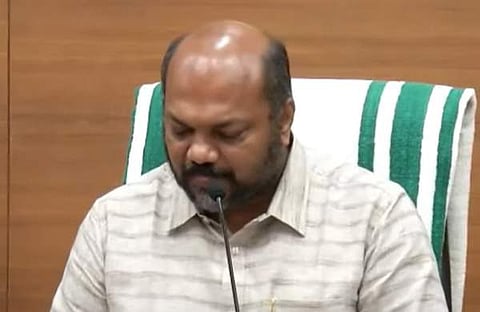 മന്ത്രി പി രാജീവ് മാധ്യമങ്ങളോട്, സ്ക്രീന്ഷോട്ട്