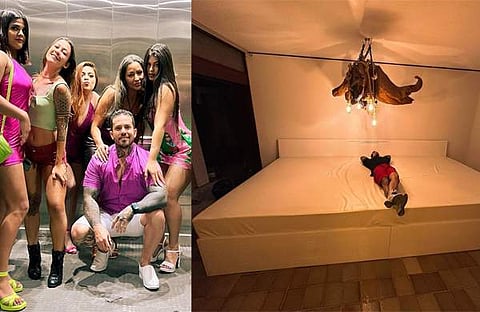 ആർതർ ഭാര്യമാർക്കൊപ്പം, പുതിയ കിടക്ക/ ചിത്രം ഇൻസ്റ്റാഗ്രം