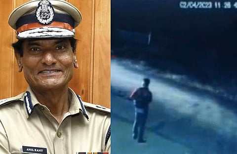 ഡിജിപി, അക്രമിയുടെ സിസിടിവി ദൃശ്യം