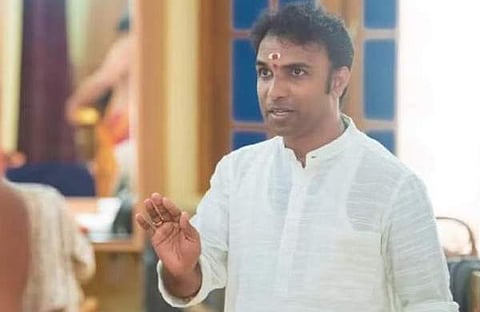 അറസ്റ്റിലായ അധ്യാപകന് ഹരിപത്മന്/ സോഷ്യല് മീഡിയ