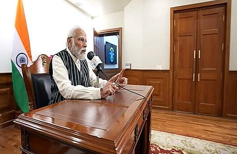 മന് കി ബാത്തില് പ്രധാനമന്ത്രി നരേന്ദ്രമോദി, എഎന്ഐ