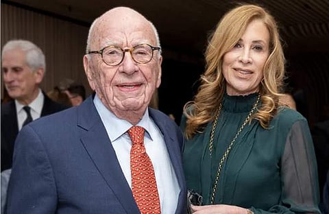 റുപ്പേർട്ട് മർഡോക്ക്, ആൻ ഡെസ്ലി / ചിത്രം ട്വിറ്റർ