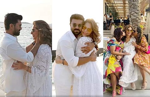 ബേബി ഷവർ വിഡിയോയിൽ നിന്ന്