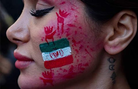 ഇറാനിലെ ഹിജാബ് വിരുദ്ധ പ്രക്ഷോഭത്തില് നിന്ന്/എഎഫ്പി