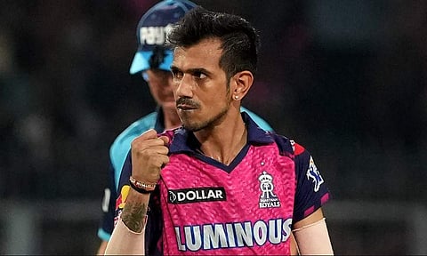 വിക്കറ്റ് നേട്ടമാഘോഷിക്കുന്ന ചഹൽ/ പിടിഐ