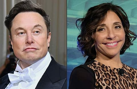 ഇലോൺ മസ്ക്, ലിൻഡ യാക്കാരിനോ/ ചിത്രം: എഎഫ്പി