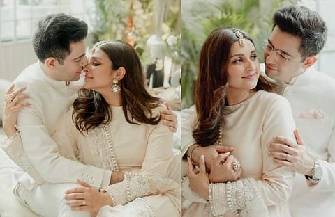 പരിനീതി ചോപ്രയും രാഘവും/ ഇൻസ്റ്റഗ്രാം